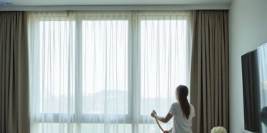 Delicate sheer drape cleaning chapel-hill Fresho Curtain Cleaning