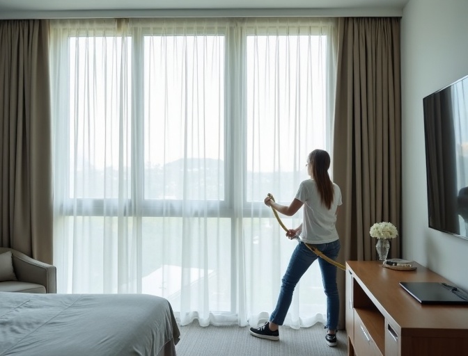 Chapel Hill Sheer Curtain Cleaning